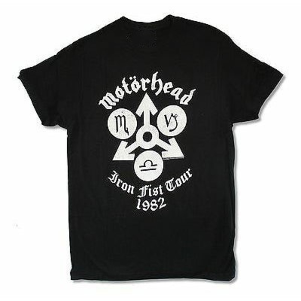 Iron Fist Tour 1982 Tshirt Motorhead Shirt
